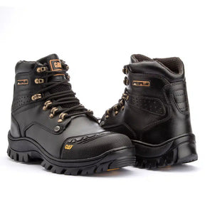 Bota 2190 Preto Látego Bico PVC